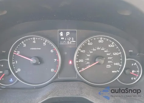 2013 Subaru Legacy 2.5I из США, поврежденный, VIN 4S3BMBA68D3046496